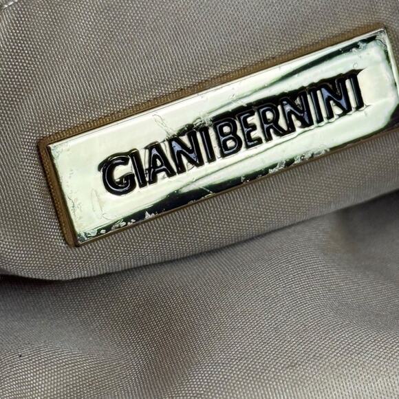 Giani Bernini Pebble Leather Burgundy Crossbody Shoulder Bag Purse Gold Tone - Picture 14 of 16